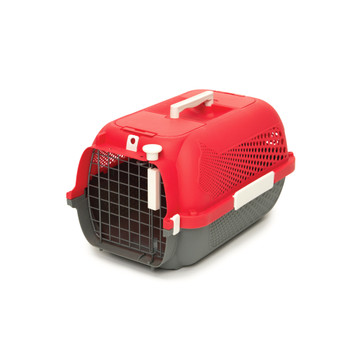 Catit Voyageur Carrier, Small,Cherry Red 022517413807