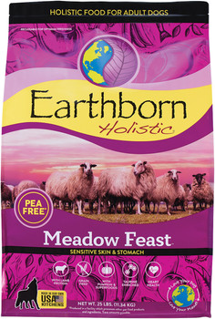 Earthborn Holistic Holistic Grain Free Meadow Feast Dog Food 25 lb 034846719154