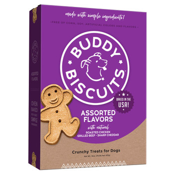 Cloud Star Buddy Biscuits Assorted Flavors Crunchy Biscuits 16 oz 693804125156