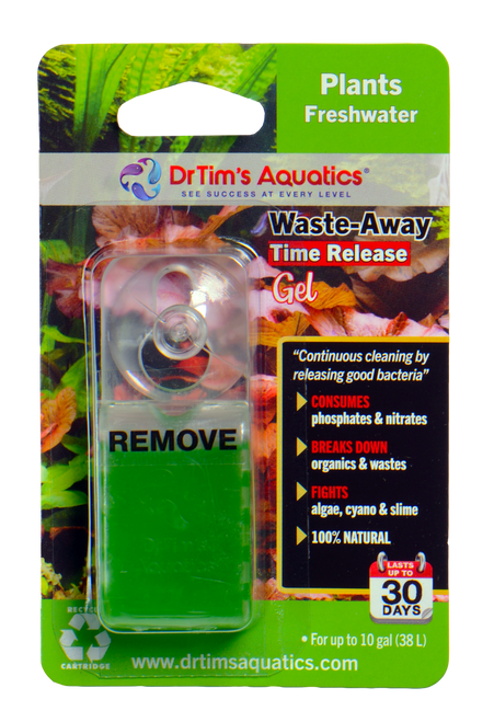Dr. Tim's Aquatics Waste-Away Time Release Gel for Plant Tanks 10 Gallon Single