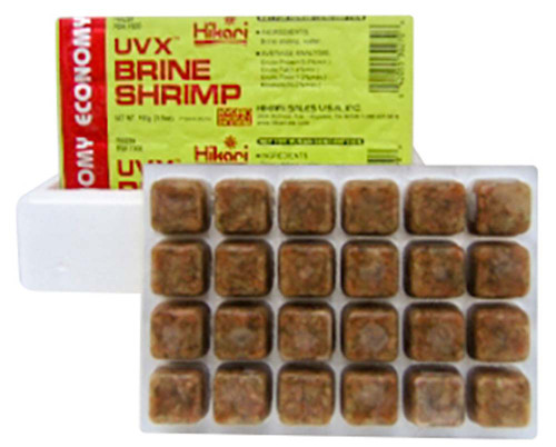 Hikari UVX Brine Shrimp Frozen Fish Food 3.5 oz SD-5