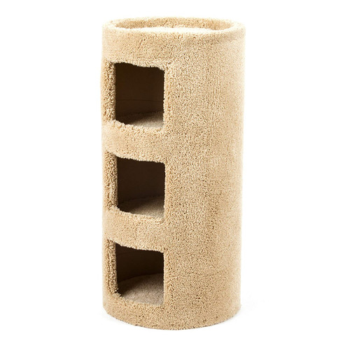 North American Pet Three Story Cat Condo Assorted 36 in