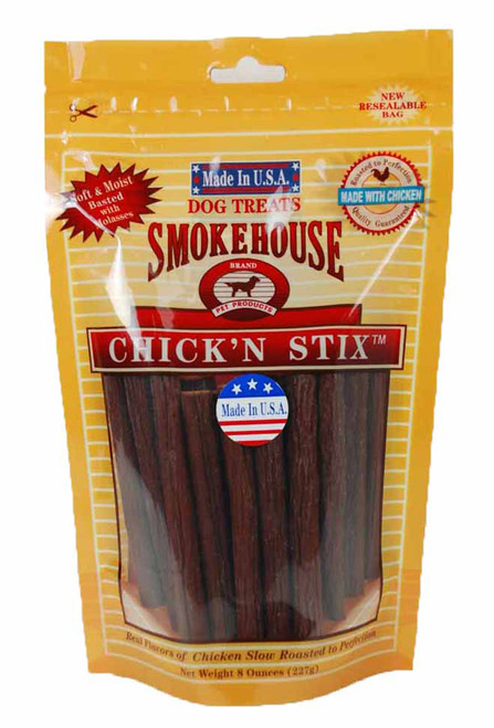 Smokehouse USA Made Chicken Stix Dog Treats 8 oz