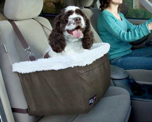 Solvit Standard Dog Booster Seat Brown XL