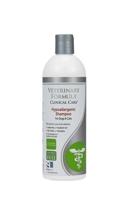 Synergy Labs Veterinary Formula Clinical Care Hypoallergenic Shampoo 16 fl. oz