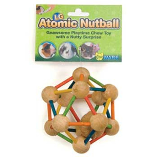 Ware Atomic Nut Ball Chew Toy {L+1} 911218 791611032275