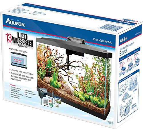 Aqueon Kit Led Aquarium Widescreen 13 Gallon {L-1} SD-3 015905177825