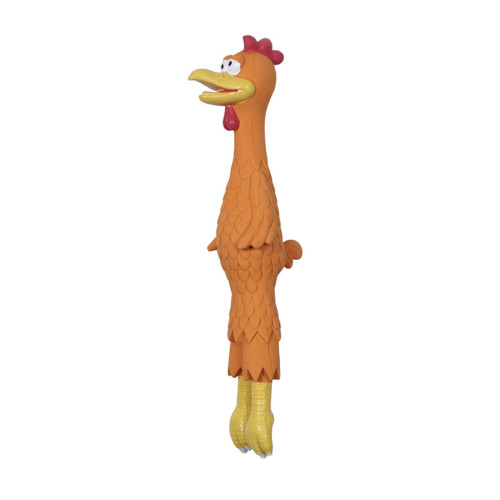 Rascals Latex Dog Toy Rooster 15 in