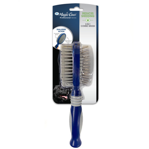 Four Paws Magic Coat Professional Series 2-in-1 Combo Pin and Bristle Dog Brush 2 in 1 One Size