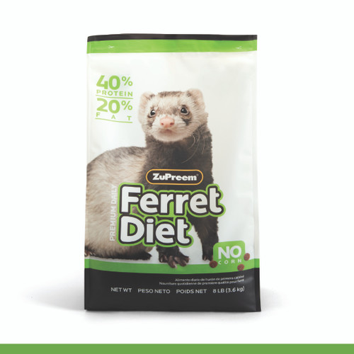 ZuPreem Premium Ferret Diet Dry Food 8 lb