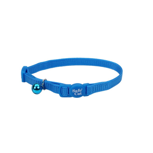 Coastal Cat Adjustable Breakaway Safety Collar Blue Lagoon {L+1} 761042 076484724251