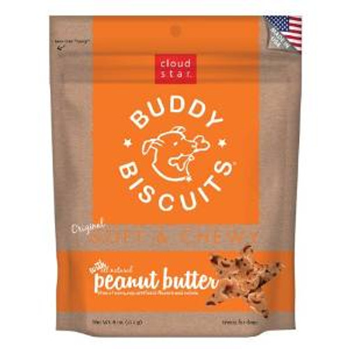 Cloud Star Soft & Chewy Buddy Biscuits Peanut Butter 6 oz. {L+1x} 938073 693804175007