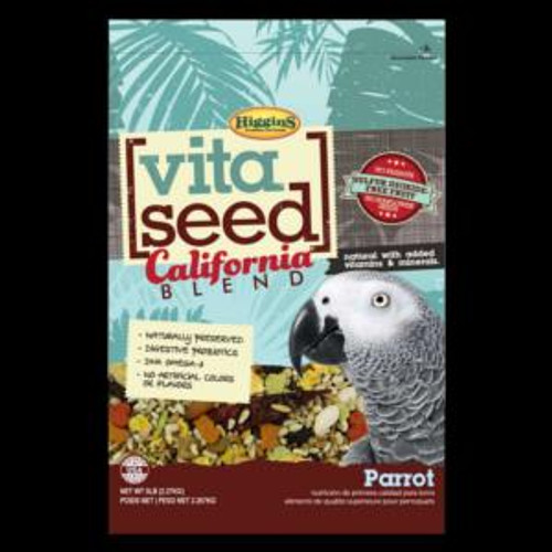 Higgins Vita Seed California Blend Parrot 25lb {L-1}466147 046706210053