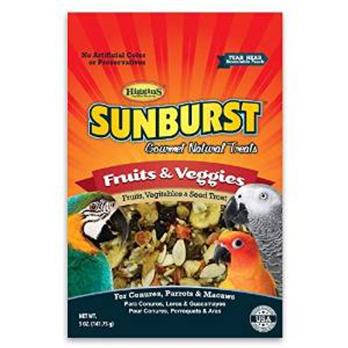 Higgins Sunburst Treats Fruits & Veggies Large 6/5oz {L+1} 466012 046706322510