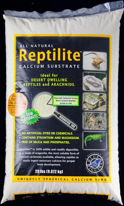 CaribSea All Natural Reptile Calcium Substrate Natural 20 lb