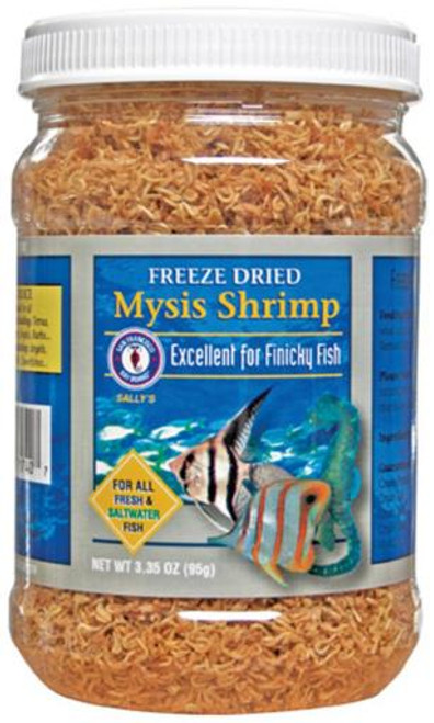 San Francisco Freeze Dried Mysis Shrimp 95gm {L+1} 009037 000945717407