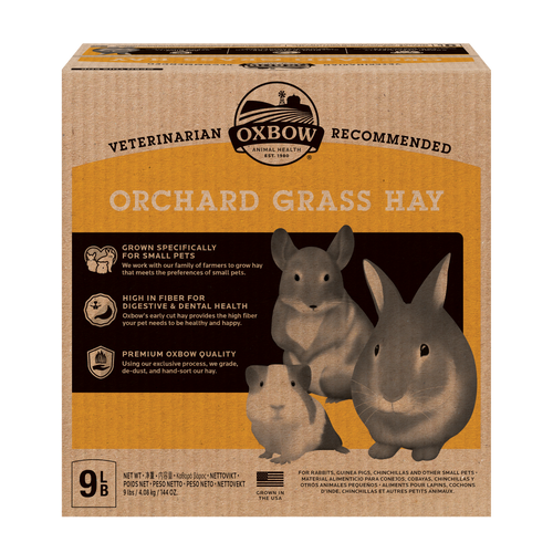 Oxbow Animal Health Orchard Grass Hay 9lb