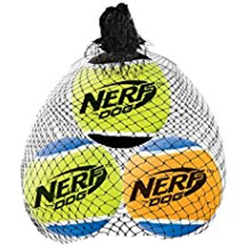 Hagen Nerf Pet Squeak Tennis Balls, 3pk, Sm 2 In (1385) Vp6807{L+7R} 846998013857