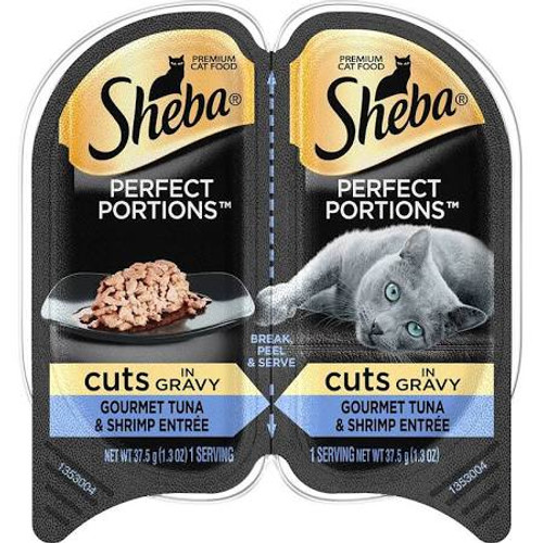Mars Sheba Perfect Portions Tuna and Shrimp Cut 24/2.6z {L-1} C= 798545 023100118321
