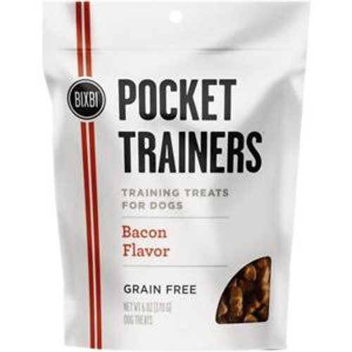 Bixbi Dog Pocket Trainers Bacon 6oz {L+x} 013964992786