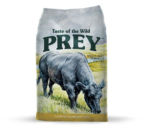 Taste of the Wild Prey Grain Free Angus Beef Dry Cat Food 15lb418353 {L-1} SD-3 074198613724