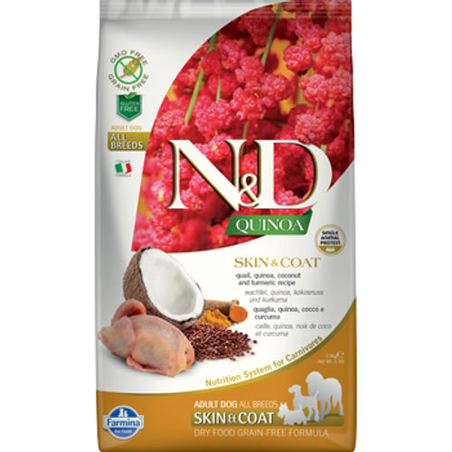 Farmina Natural & Delicious N&d Quin/quail Sk&ct Dog 15.4lb {L+x} 8010276035684