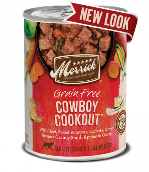 Merrick Classic Cowboy Cookout 12/12.7OZ {L-1x} 295830 022808001997