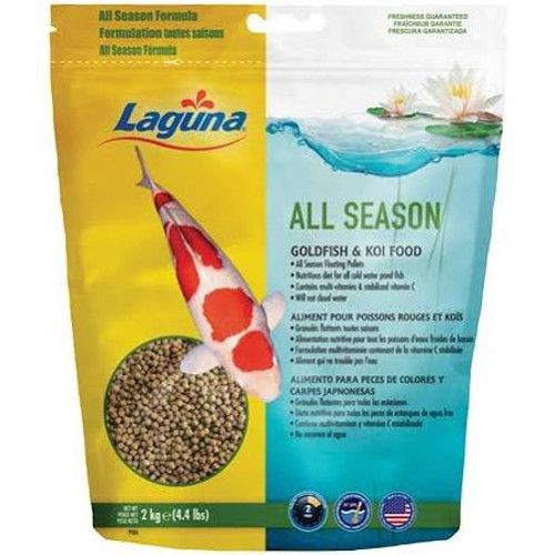 Laguna Allseason Goldfish and Koi Float Food 4.4lb Pt84 {R] 015561200844