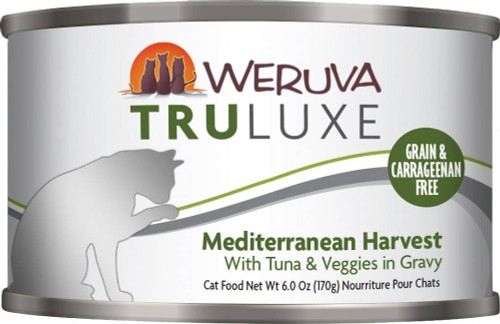 Weruva Truluxe Mediterranean Harvest With Tuna And Veggies In Gravy Canned Cat Food-3-oz, Case Of 24-{L+x} 878408004261
