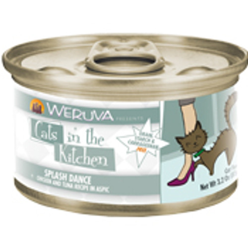 Weruva Cats In The Kitchen Splash Dance Canned Cat Food-3.2-oz, Case Of 24-{L+x} 878408008498