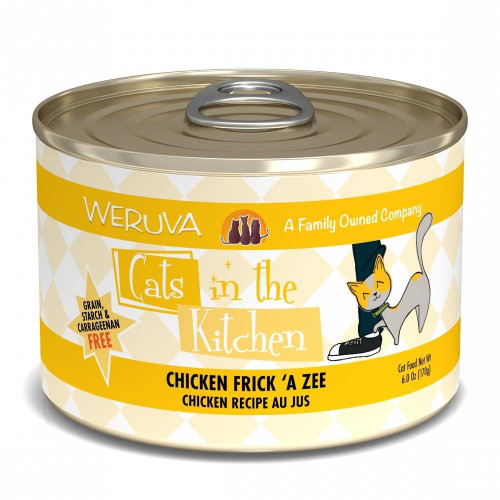 Weruva Cats In The Kitchen Chicken Frick A Zee Canned Cat Food-6-oz, Case Of 24-{L+x} 878408009006
