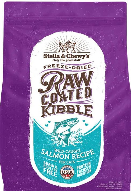 Stella & Chewy's Cat Raw Coated Salmon 10lb {L-1x} 860352 852301008717