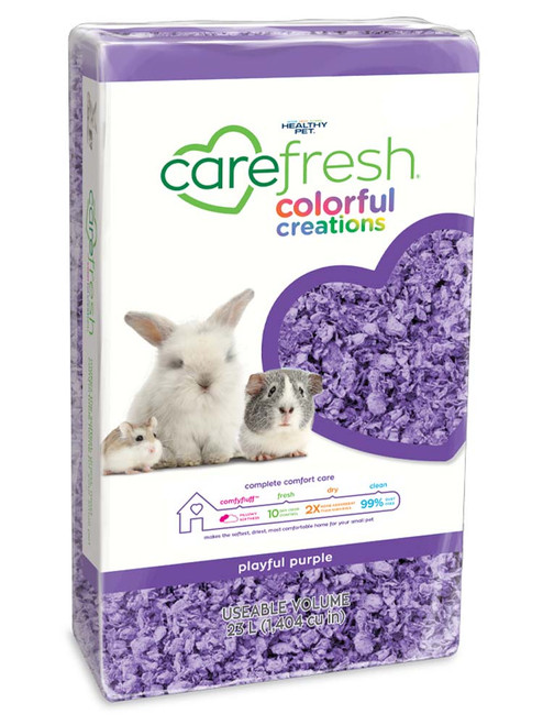 CareFRESH Colorful Creations Small Animal Bedding Playful Purple 23 L