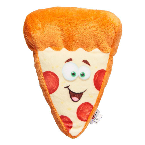 Spot Fun Food Dog Toy Pizza Multi-Color 6.5in
