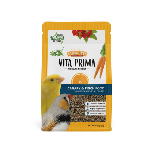 Sun Seed Vita Prima Canary & Finch Bird Food 2 lb