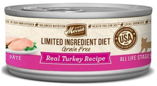 Merrick Limited Ingredient Diet Real Turkey Recipe Cat 24/5Z {L-1} 295218 022808390237