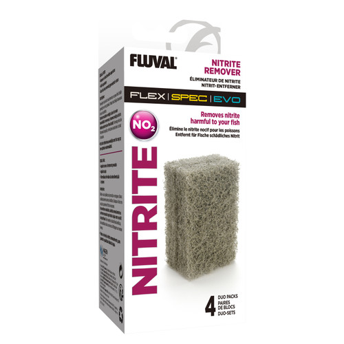 Fluval Nitrite Remover for Flex/Spec/EVO, 4pk{R} 015561113359
