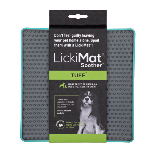 LickiMat Tuff Soother Turquoise 9349785000661