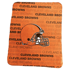 Cleveland Browns Blanket 50x60 Fleece Classic