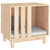 Dog House Natural Wood Solid Pine Wood Medium Durable Dog House