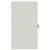 File Cabinet Light Grey Powder-coated steel