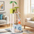 71 Inch Cat Tree Multi-Level Aesthetic Beach-Themed Kitten Tower-Colorful - Color: Multicolor