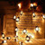 Lantern String Lights 80 LED Lights Mini Vintage Christmas Halloween Decorative Kerosene String Lig