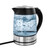 MegaChef 1.8Lt. Glass Body and Stainless Steel Electric Tea Kettle