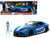 2020 Toyota Supra Blue with Graphics and Max Sterling Diecast Figurine "Robotech" "Hollywood Rides"