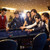 72 Inch Foldable Poker Table for 8 Players Portable Oval Card Board Game Table-Blue