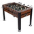 54 Inch Indoor Competition Game Soccer Table - Color: Black
