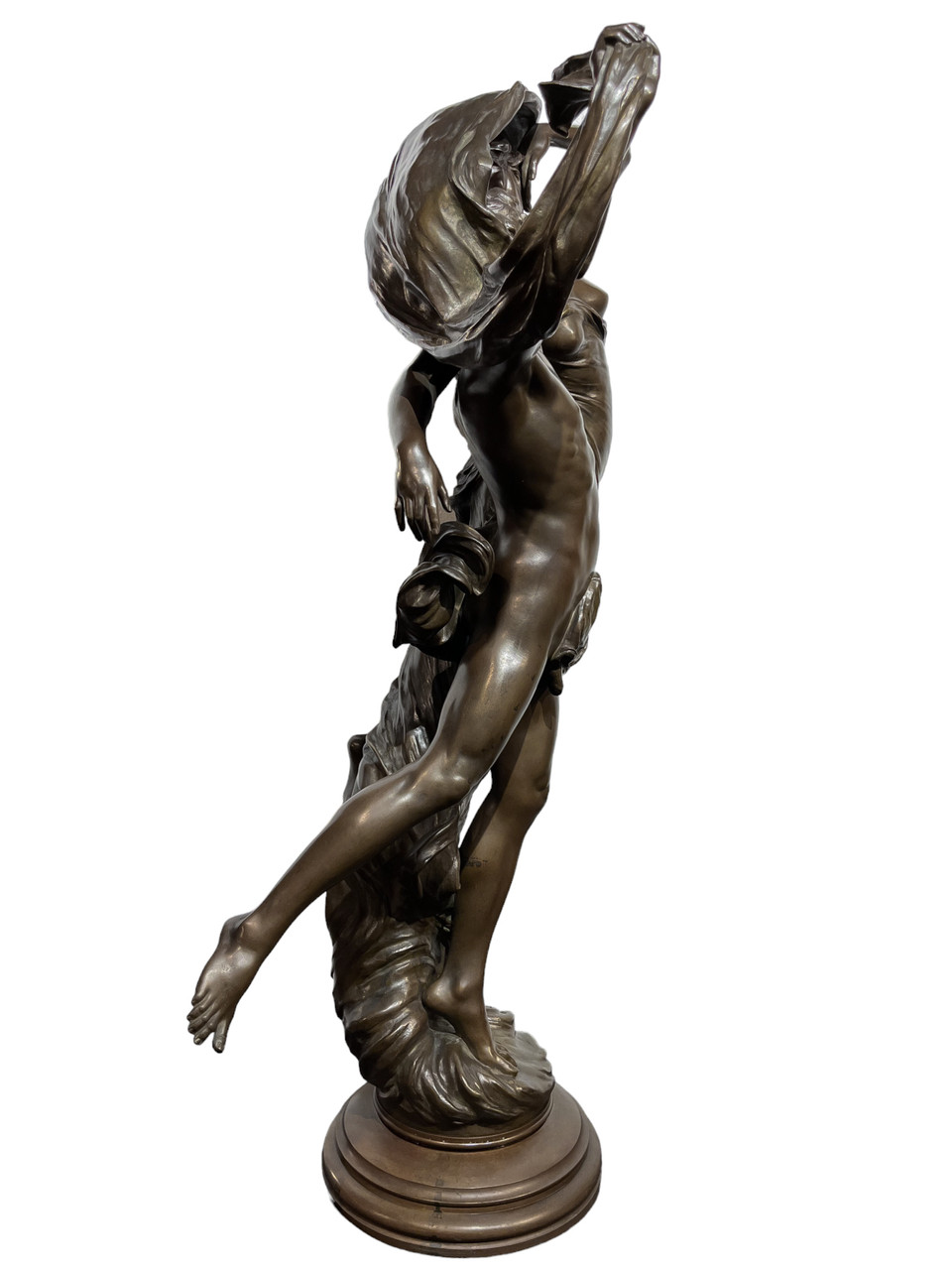The Dance of Zephyr and Psyche by Eugéne Marioton (French, 1854