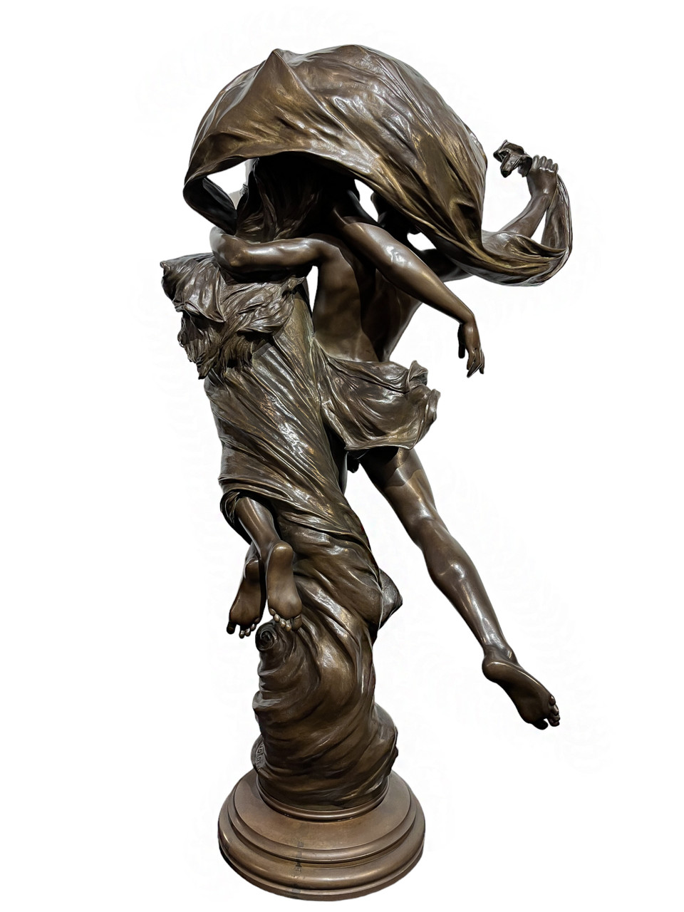 The Dance of Zephyr and Psyche by Eugéne Marioton (French, 1854