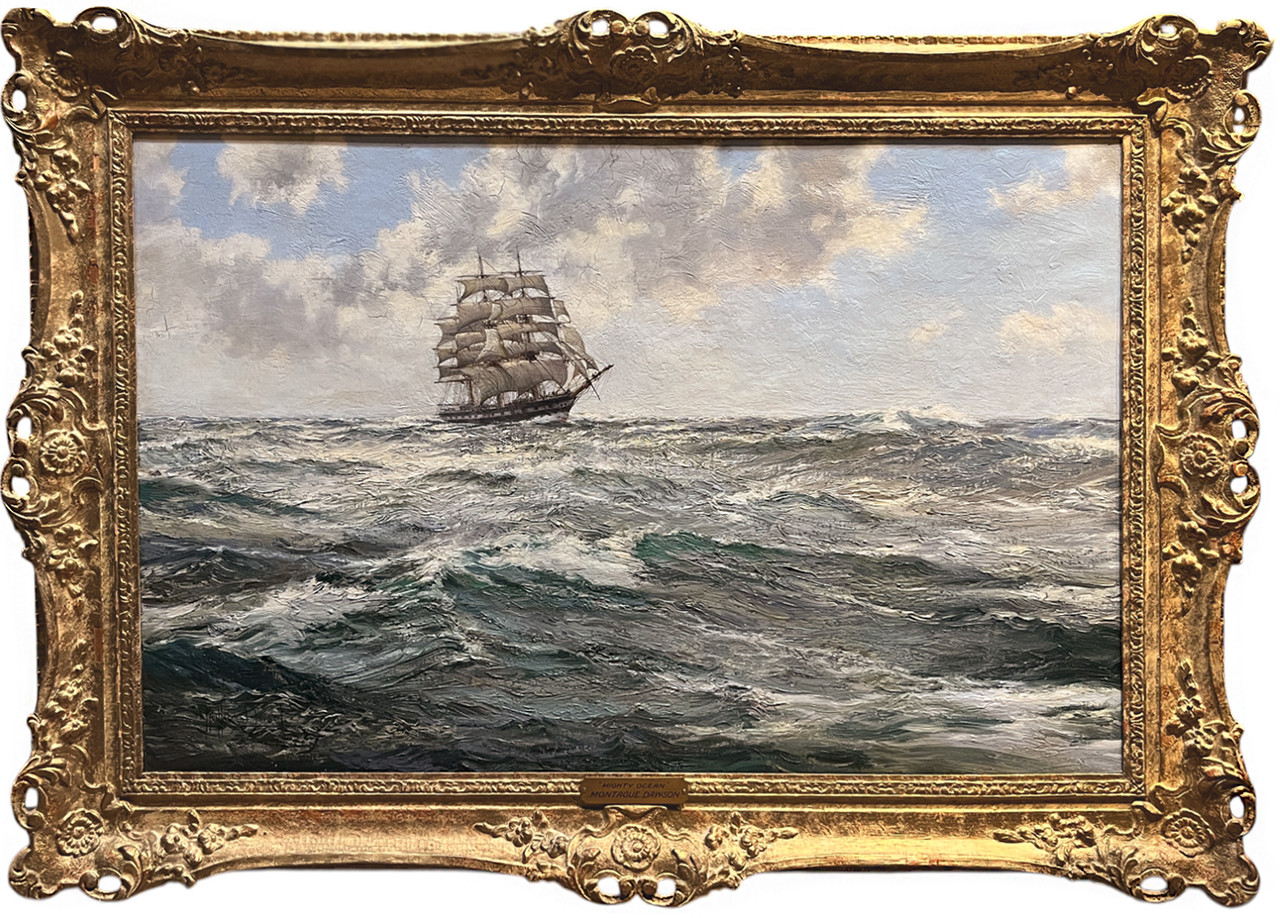 帆船の海洋画 DAWSON Mighty Ocean